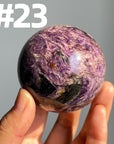 Charoite Sphere