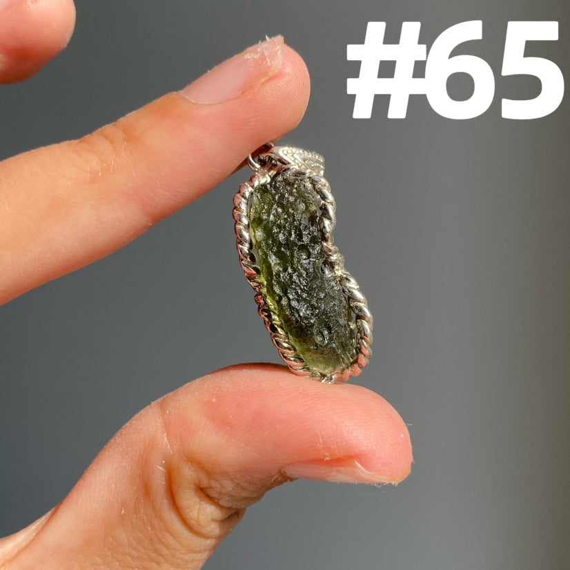 Genuine Moldavite Pendant
