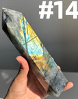 Big Labradorite Tower