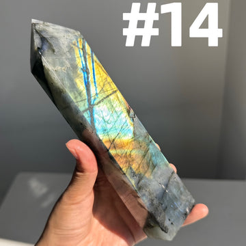 Big Labradorite Tower