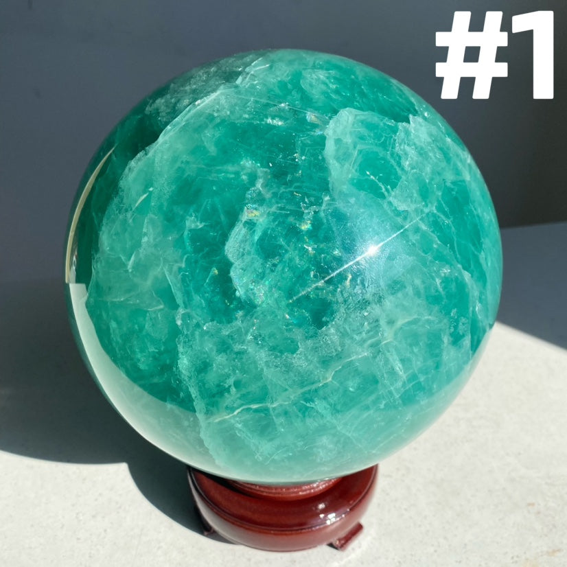 Baja Fluorite Big Spheres