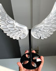 Selenite Angel Wings