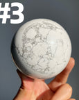 Howlite Big Sphere