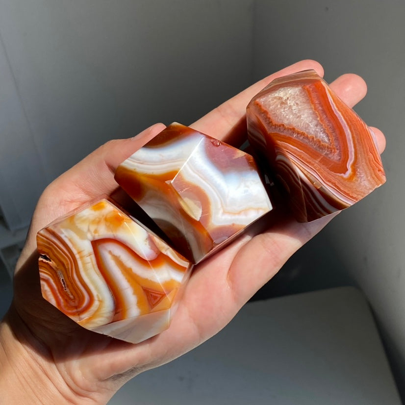 Carnelian Freeforms