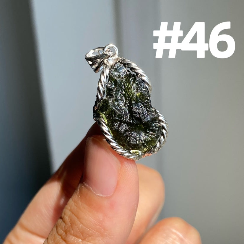 Genuine Moldavite Pendant