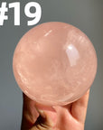 Rose Quartz Big Spheres