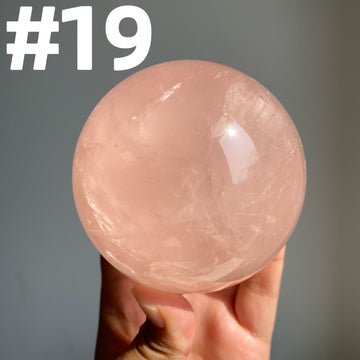 Rose Quartz Big Spheres