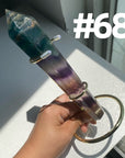 Fluorite Wand on stand