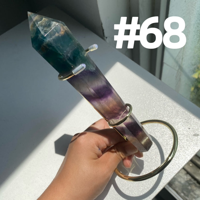 Fluorite Wand on stand