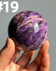 Charoite Sphere