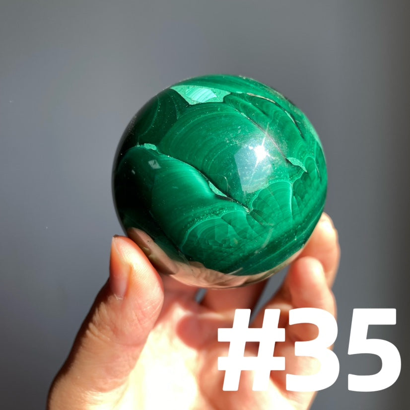 Malachite Big Spheres