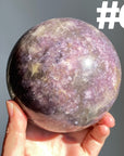 Lepidolite Big Sphere