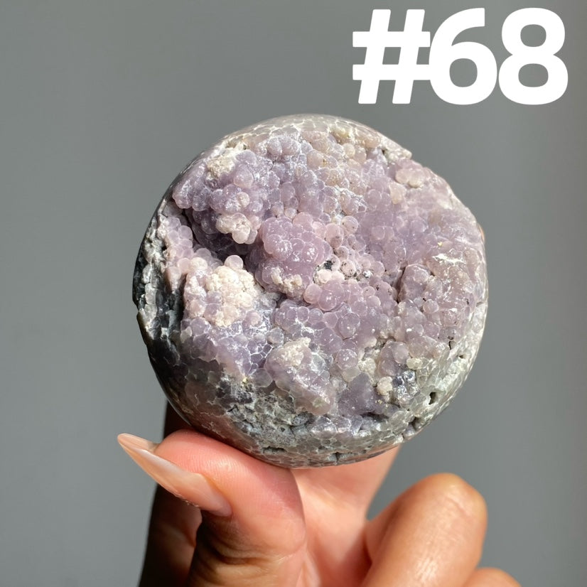 Grape Agate Sphere