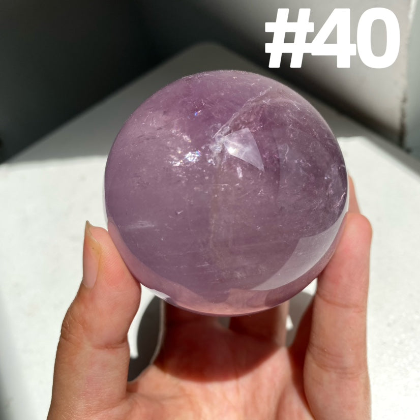 Amethyst Spheres