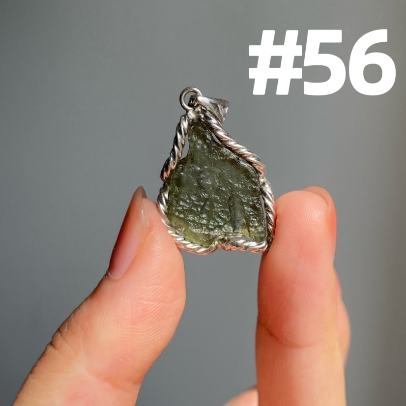 Genuine Moldavite Pendant