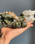 Clearance Moss Agate Dragon Head