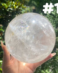Clear Quartz Spheres