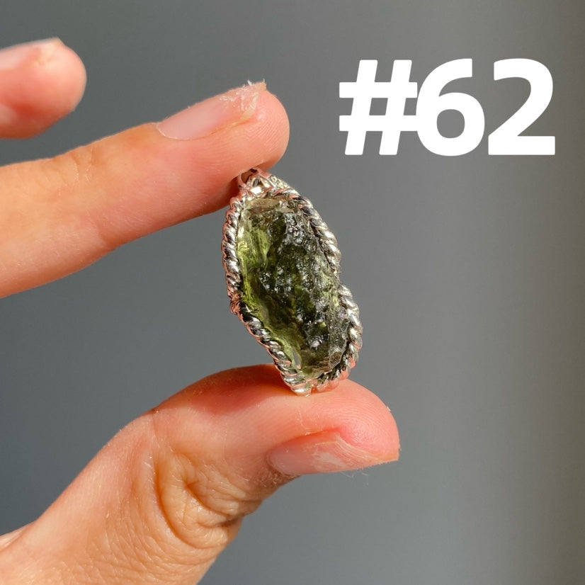 Genuine Moldavite Pendant