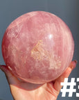 Rose Quartz Big Spheres