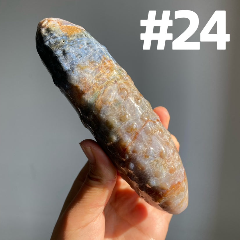 Moss Agate Cucumber