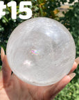 Clear Quartz Spheres