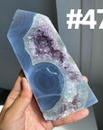 Druzy Agate Tower (imperfect)