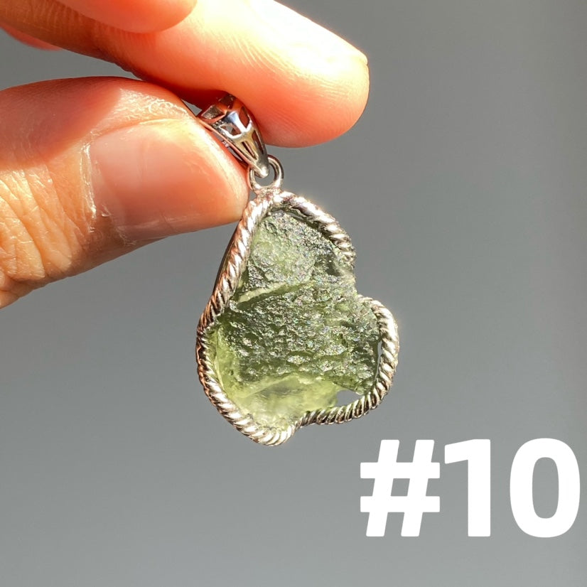 Genuine Moldavite Pendant