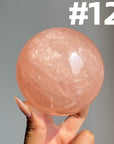 Rose Quartz Big Spheres