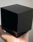 Black Obsidian Cube