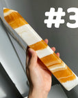 Orange Calcite Big Towers