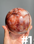 Fire Quartz Big Spheres