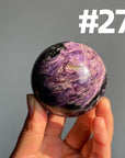 Charoite Sphere