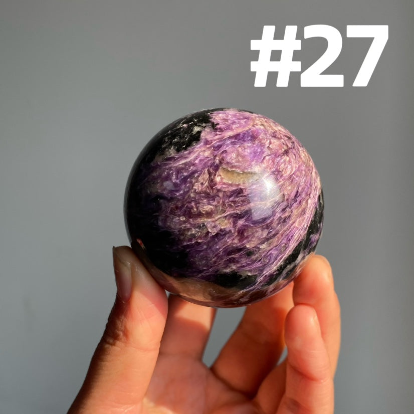 Charoite Sphere