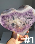 Druzy Agate Big Moons and Hearts