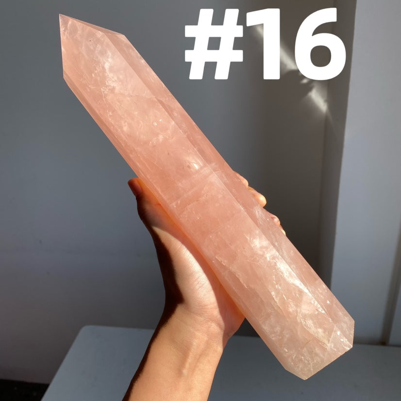 Big Rose Quartz Tower