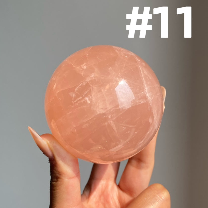 Rose Quartz Big Spheres