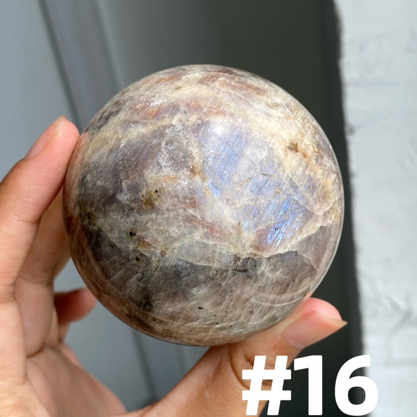 Big Moonstone Sphere