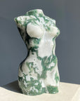 Moss Agate Goddess Body