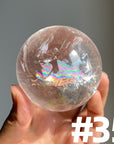 Rainbow Clear Quartz Sphere