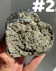 AAA Grade Pyrite Heart