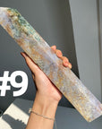 Big Moss Agate Tower