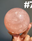 Rose Quartz Big Spheres