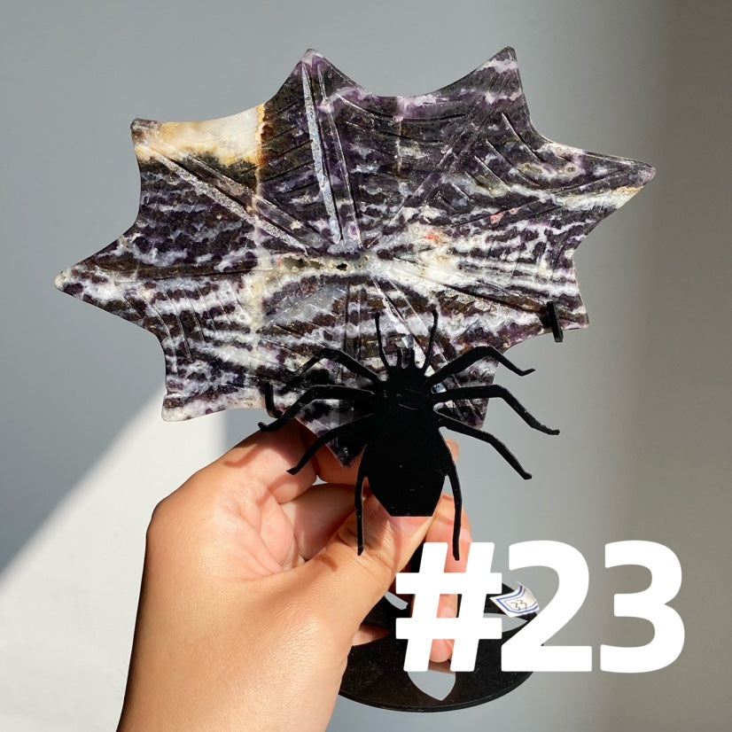 Clearance Crystal Spider Web