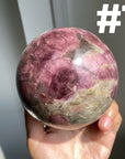 Pink Tourmaline Sphere