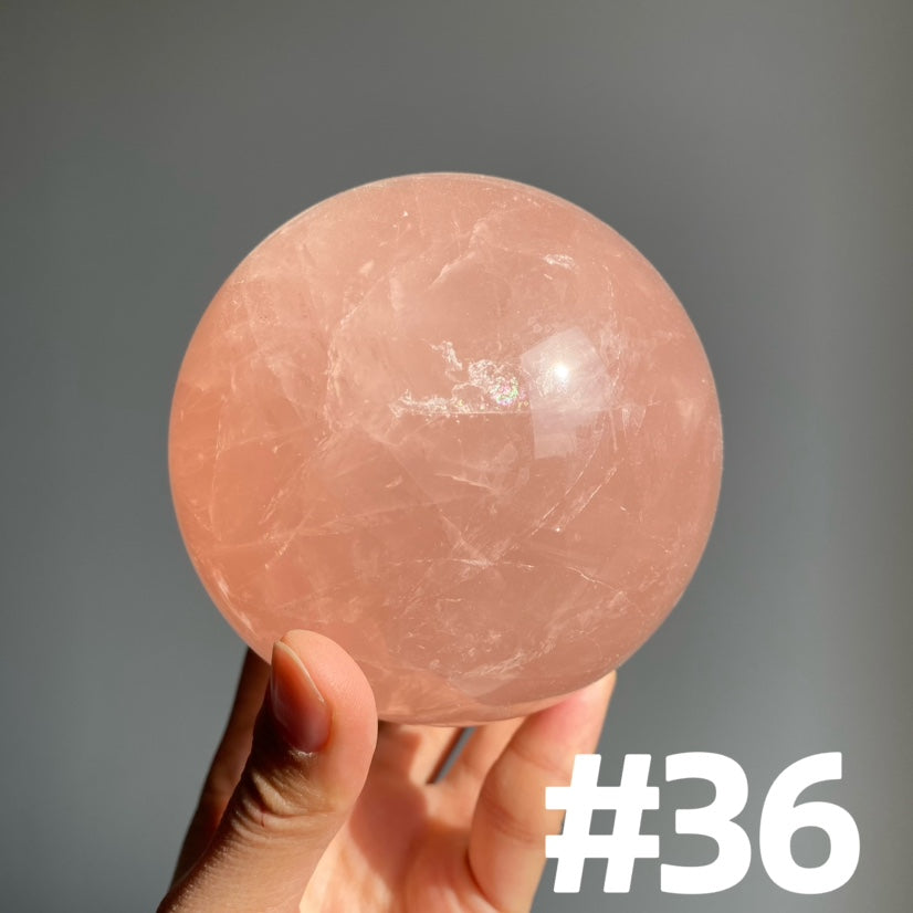 Rose Quartz Big Spheres