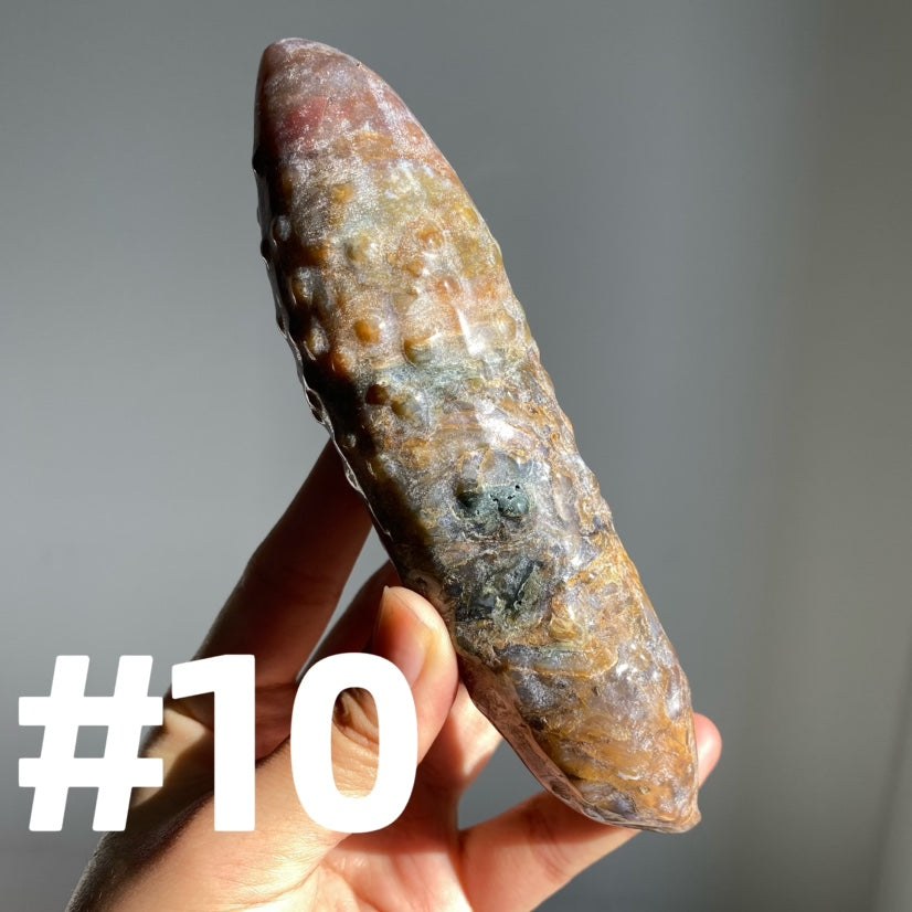 Moss Agate Cucumber