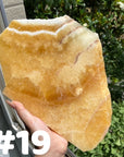 Orange Calcite Slab