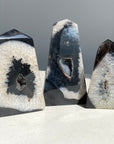 Black Agate Druzy Tower