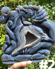 Druzy Agate Dragon