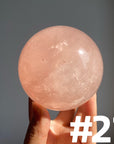 Rose Quartz Big Spheres